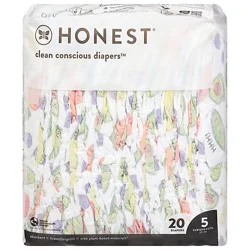 Honest Diapers Sz5 Panda - 20 Count