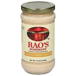 Raos Sauce Alfredo Garlic - 15 Oz