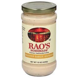 Raos Sauce Alfredo Garlic - 15 Oz