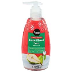 Signature Care Hand Soap Snow Kissed Pear - 10 Fl. Oz.