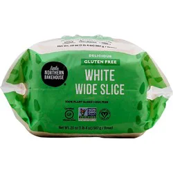 Little Northern Bakehouse Bread White Wide Slices - 20 Oz