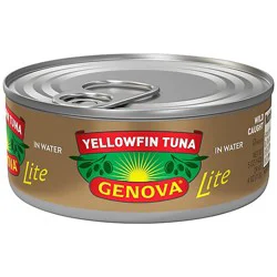 Genova Yellowfin Tuna In Water And Sea Salt - 5 Oz