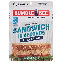 Bumble Bee Tuna Salad With Spoon In Pouch - 2.5 Oz