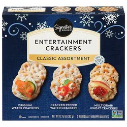 Signature Select Crackers Entertainment Classic Assortment Box - 12.75 Oz