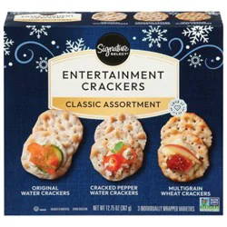 Signature Select Crackers Entertainment Classic Assortment Box - 12.75 Oz