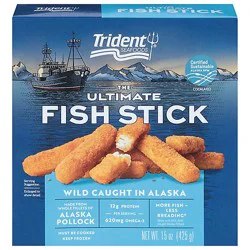 Trident Seafoods Ultimate Fish Stick - 15 Oz