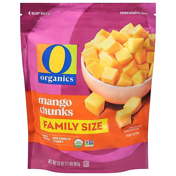 slide 1 of 1, O Organics Mango - 32 Oz, 32 oz