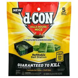 D-Con Cf Bait Staition Refll - 5 Count