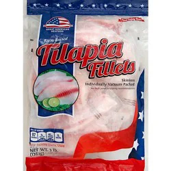 Great American Tilapia Fillet - 3 Lb