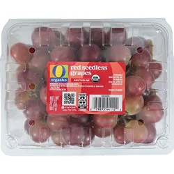 O Organics Red Seedless Grapes - 2 Lb