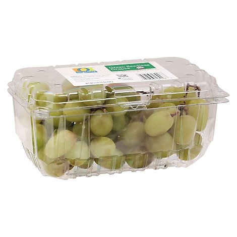 Organic Green Seedless Grapes - 2 Lb