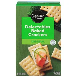 Signature Select Crackers Delectables Original - 13.7 Oz