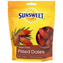 Sunsweet Pouch Dates Pitted - 8 Oz