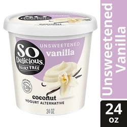 So Delicious Dairy Free Unsweetened Vanilla Coconut Milk Yogurt - 24 Oz