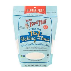 Bob's Red Mill Gluten Free 1 To 1 Baking Flour - 22 Oz