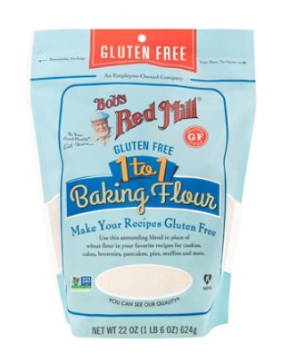 slide 1 of 1, Bob's Red Mill Gluten Free 1 To 1 Baking Flour - 22 Oz, 22 oz