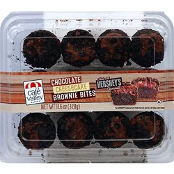 Cafe Valley Bakery Chocolate Cheesecake Brownie Bites - 11.6oz