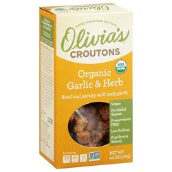 Olive Cracker Herb Garlic - 4.5 Oz