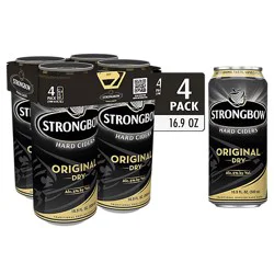 Strongbow Original Dry Hard Cider Cans - 4-16.9 Fl. Oz.