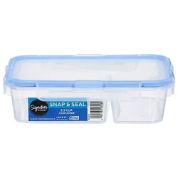 Signature Select Container Divided Airtight 3.5 Cup - Each