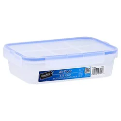 Signature Select Container Rectangle Airtight 4.5 Cup - Each