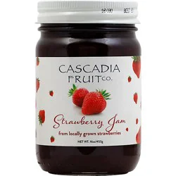 Cascadia Fruit Co. Strawberry Jam - 16 Oz