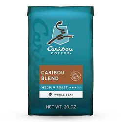 Caribou Coffee Caribou Blend Medium Roast Whole Bean Bag - 20 Oz