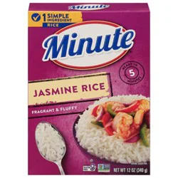 Minute Jasmine Rice Instant In Box - 12 Oz