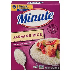 Minute Jasmine Rice Instant In Box - 12 Oz