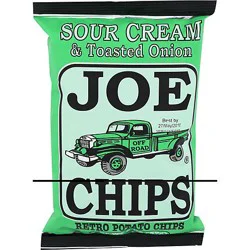 Joe Tea Sour Cream & Toasted Onion Potato Chip - 2 Oz
