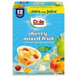Dole Mixed Fruit Cherry In 100% Juice Box - 12-4 Oz