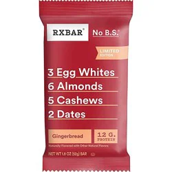 Rxbar Protein Bar Gingerbread 12g Protein - 1.8 Oz