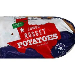 Signature Select/farms Potatoes Russet Jumbo - 8 Lb