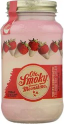 Ole Smoky Tennessee Moonshine White Chocolate Strawberry Cream - 750 Ml.