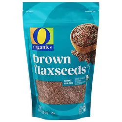 O Organics Brown Flaxseeds - 16 Oz