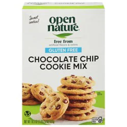 Open Nature Chocolate Chip Cookie Mix Gluten Free - 18.5 Oz