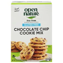Open Nature Chocolate Chip Cookie Mix Gluten Free - 18.5 Oz