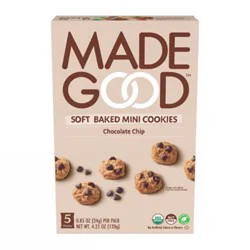 Madegood Cookies Mini Choc Chip - 5 Package