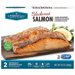 C.wirthy Blackened Salmon Portions - 10 Oz