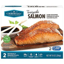 C.wirthy Teriyaki Salmon Portions - 10 Oz