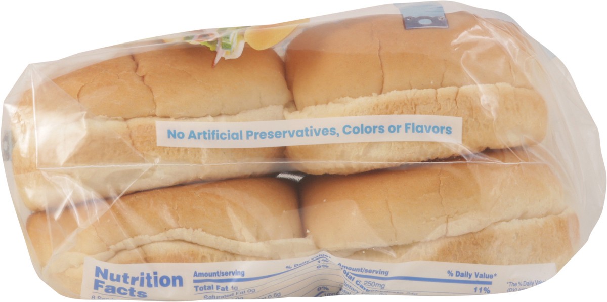 slide 10 of 12, Schmidt Old Tyme 647 Sandwich Rolls Low Calorie Bread - 8 Count, 14 oz