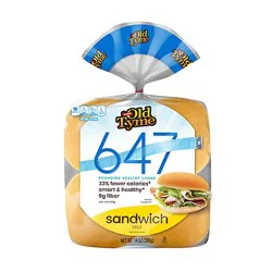 Schmidt Old Tyme 647 Sandwich Rolls Low Calorie Bread - 8 Count