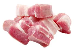Pork Belly Chunked - 1.25 Lb
