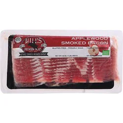 Hills Bacon Applewood Smoked - 1 Lb