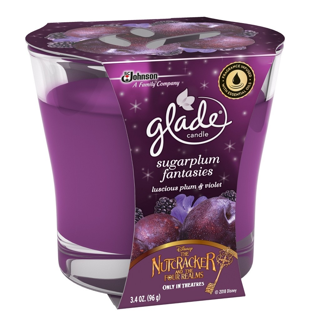 slide 4 of 5, Glade Sugarplum Fantasies Candle, 3.4 oz