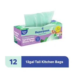 Repurpose Bag Kitchen Tall 13gal - 12 Count