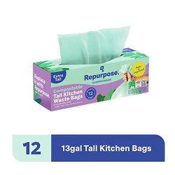 Repurpose Bag Kitchen Tall 13gal - 12 Count
