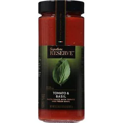 Signature Reserve Pasta Sauce Tomato & Basil - 21.2 Oz