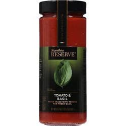Signature Reserve Pasta Sauce Tomato & Basil - 21.2 Oz
