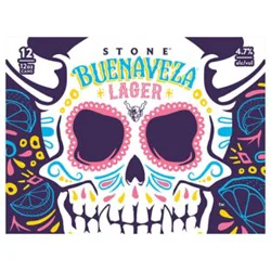 Stone Buenaveza Salt & Lime Lager Cans - 12-12 Oz